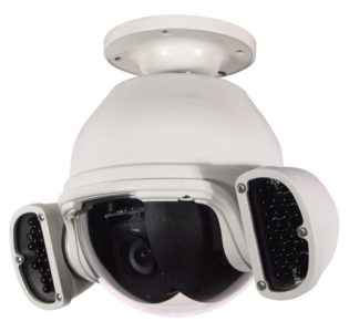 360 Vision Technology External Black Hawk IR Dome